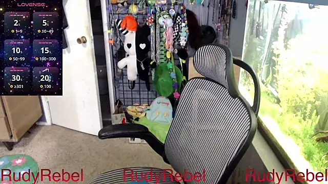 RudyRebel Show in webcam