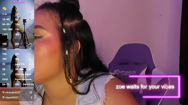 ZoeParcker Chat XXX in diretta