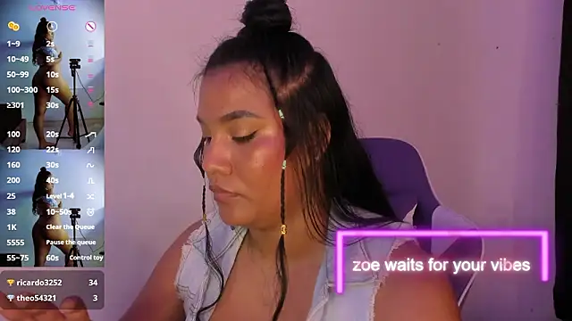 Živý XXX chat ZoeParcker