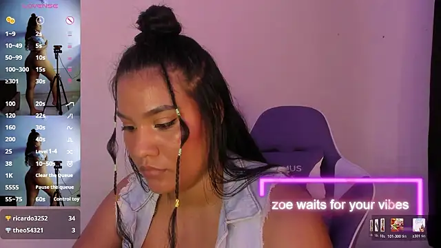 ZoeParcker 라이브 XXX 채팅