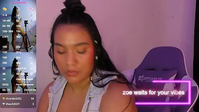 ZoeParcker: απευθείας συνομιλία ΧΧΧ