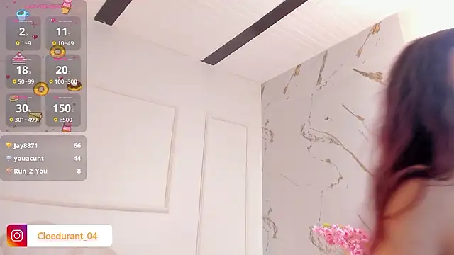 Chat XXX en directo de Cloedurant