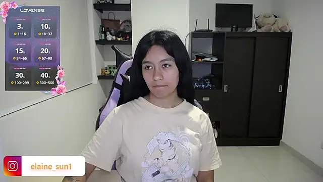 elaine_sun1 élő XXX-chatje