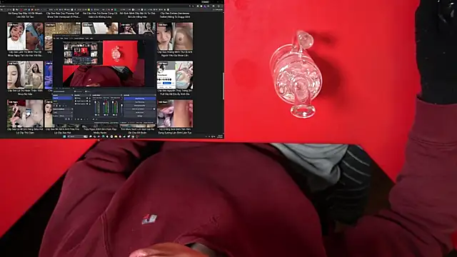 Show de quockai na webcam