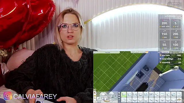 XXX chat uživo modela calviafarey