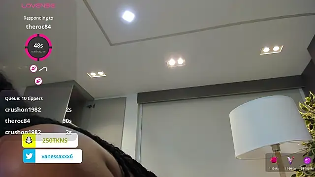 sexyebonyvip1: διαδικτυακό σόου στην κάμερα