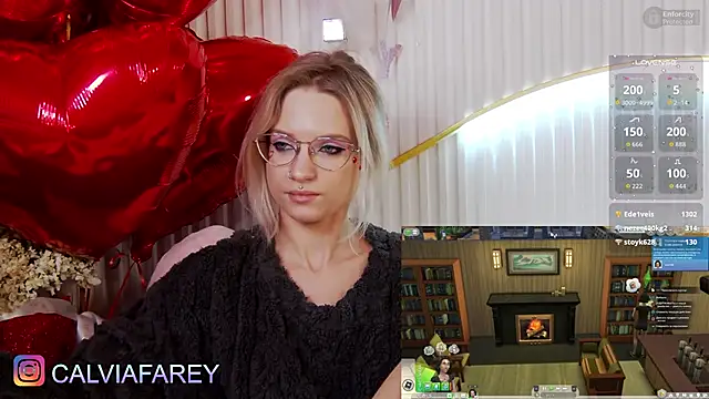 XXX chat uživo modela calviafarey