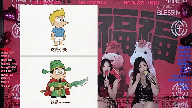 Show de webcam de Wily-07