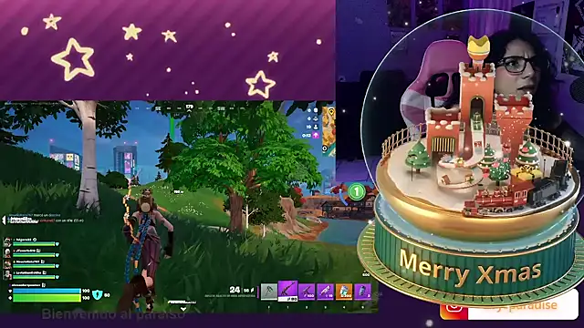 Show de Abysparadise na webcam