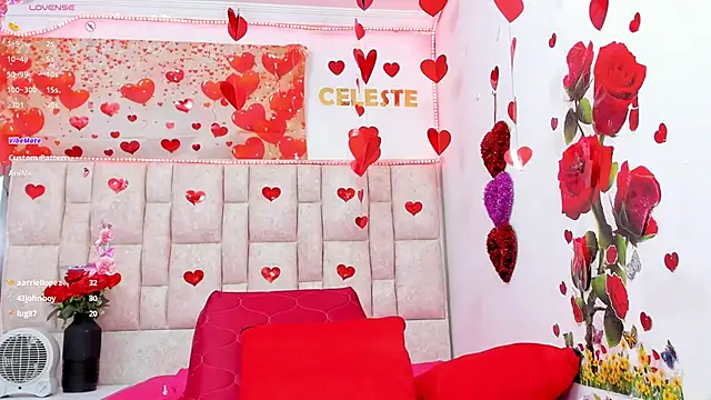 Chat +18 de Celeste_Lincon ao vivo