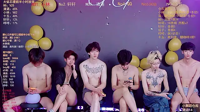 Show de webcam de TNT-001