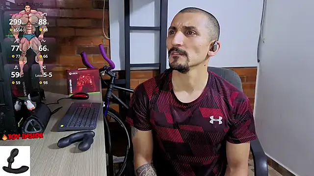 Marck_Muscle 网络视讯表演