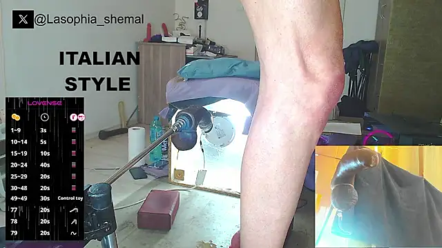 Chatroom XXX en direct de Lasofia