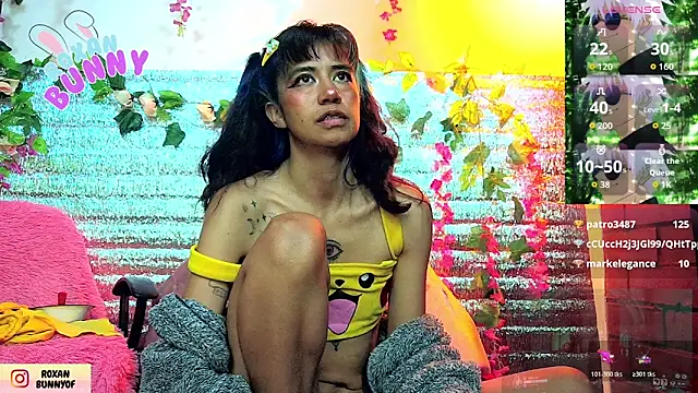 แชท XXX สดของ Roxanbunny1