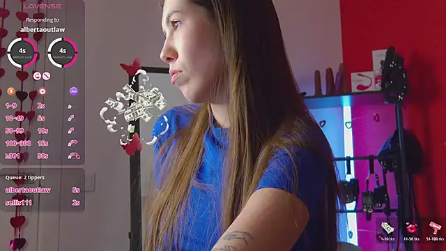 SweetySonya Show in webcam