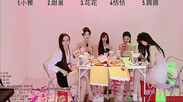 TNT-Sister Show in webcam