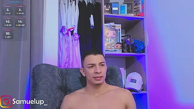 Show de Samuel_up01 na webcam