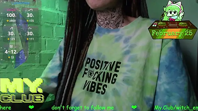 Chat XXX en directo de Witch_Emma