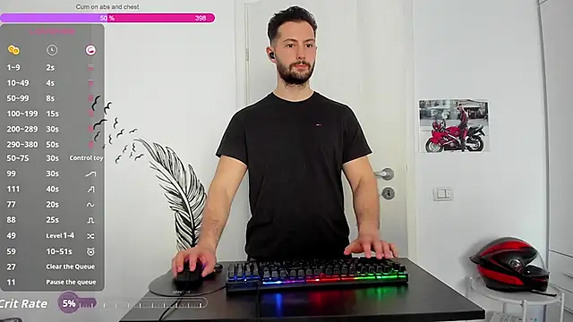 Webkamerová show ZackFraser