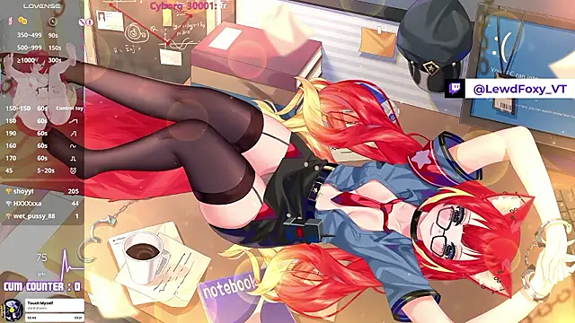 LewdFoxy_VTのライブXXXチャット