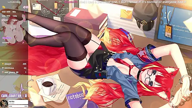 Czat XXX na żywo – LewdFoxy_VT