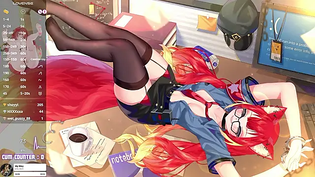 Chat XXX en directo de LewdFoxy_VT