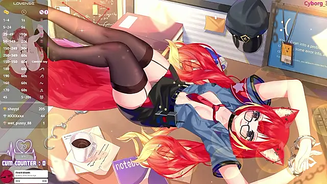 LewdFoxy_VT 라이브 XXX 채팅