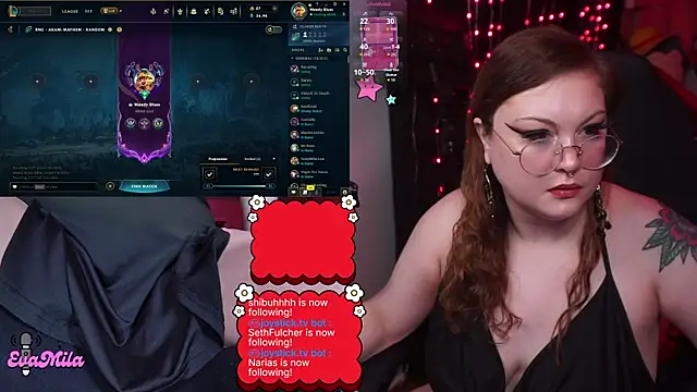 Chat XXX en directo de evamila