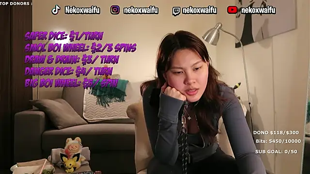 Sembang XXX Secara Langsung nekoxwaifu