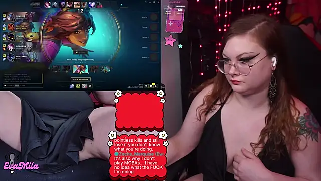 evamila Adlı Modelin Canlı XXX Sohbeti