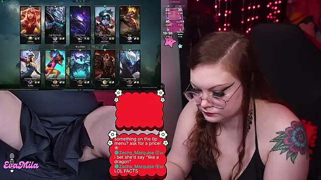 evamila Obrolan Langsung XXX