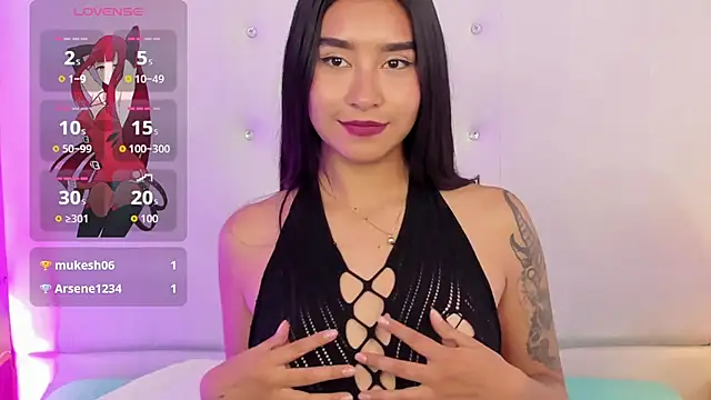 Show de AbbyyBrown_ na webcam