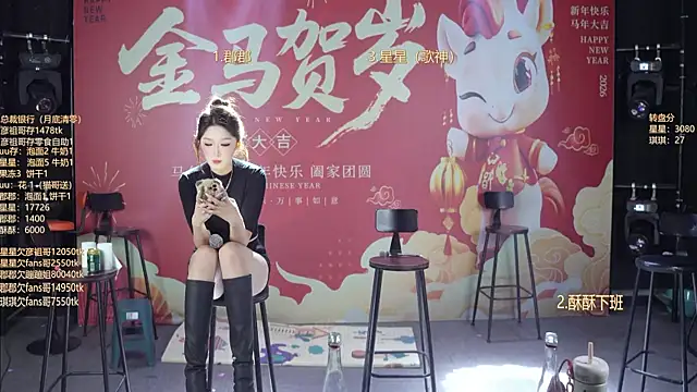 Show de webcam de A848-01