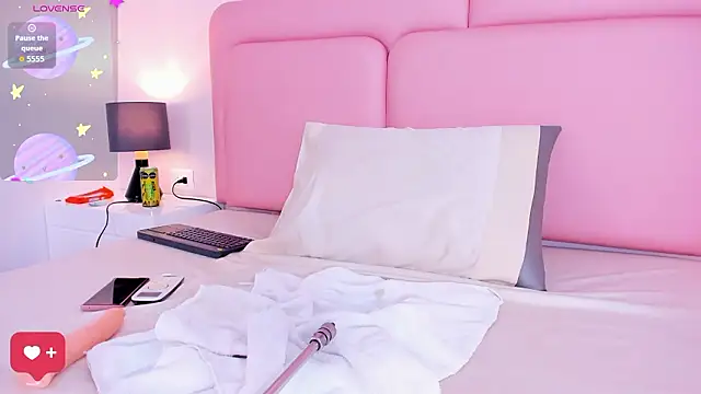 Show de aurora_luz na webcam