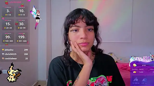 Lovelyamyy élő XXX-chatje