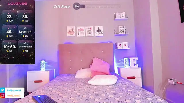 EmilyCoast-1 웹캠 쇼