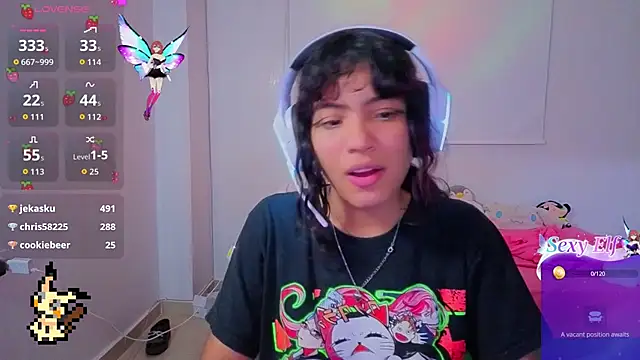 Chatroom XXX en direct de Lovelyamyy