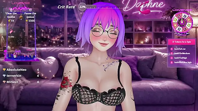 XXX chat uživo modela Muse_Daphne