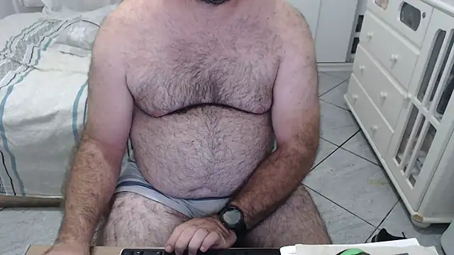 Show de MysterBearMG na webcam