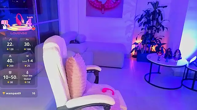 GIAglowingのウェブカメラショー