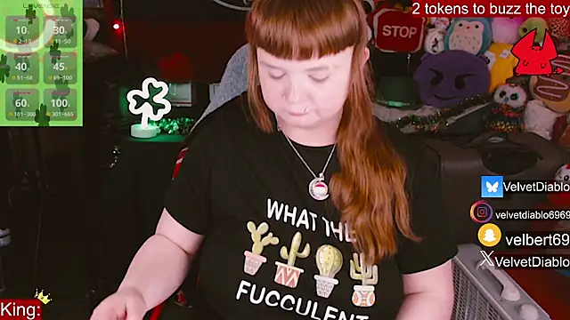 Sembang XXX Secara Langsung VelvetDiablo