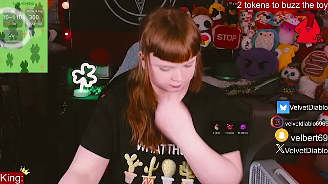 VelvetDiablo élő XXX-chatje