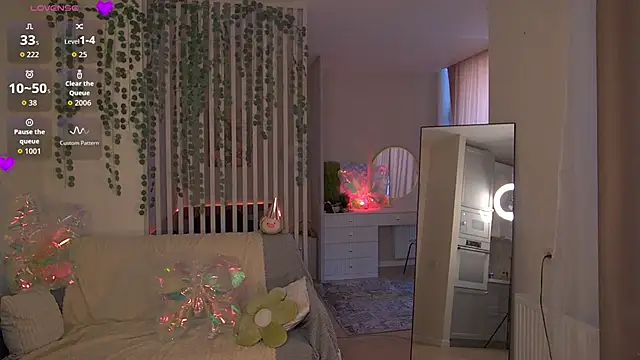 sofiapurexのウェブカメラショー