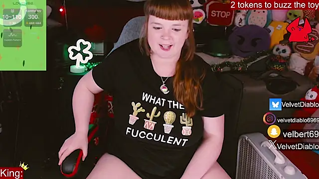 VelvetDiablo Obrolan Langsung XXX
