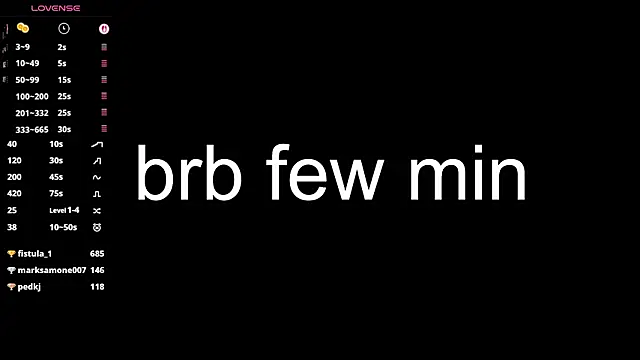 แชท XXX สดของ LoveMillier