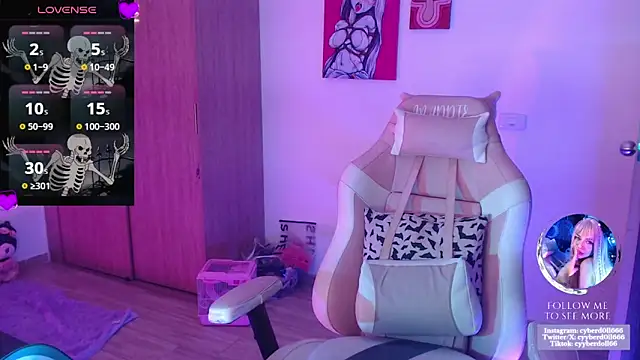 Chat XXX en directo de cyberd0ll66