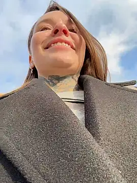 Show modela KishaMur na web-kameri