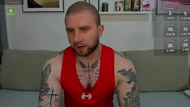 Gerard_Finbar: διαδικτυακό σόου στην κάμερα