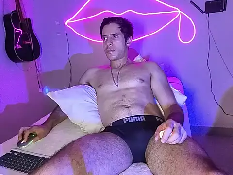 Show de Cshunderlick na webcam