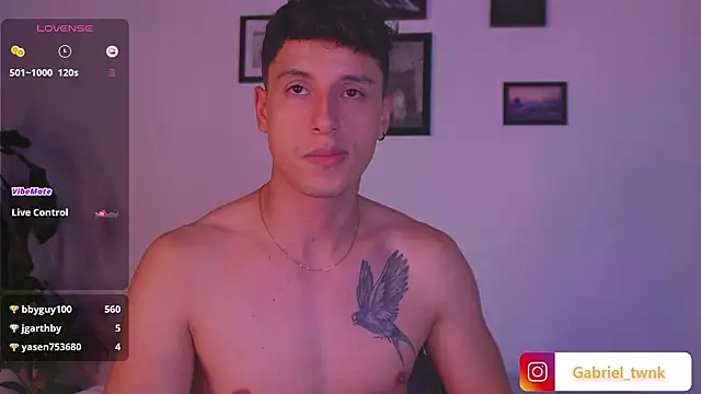 Show modela I_Gabriel na web-kameri